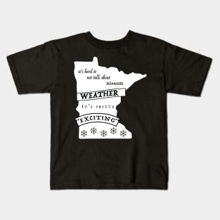 Talk about Weather Kids T-Shirt